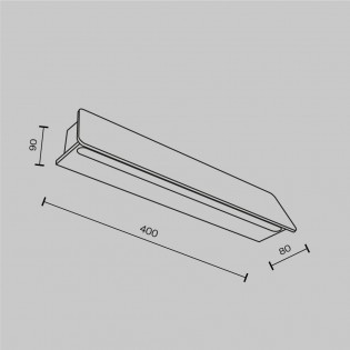 Applique Murale d'exterieur LED Trupp (10W)