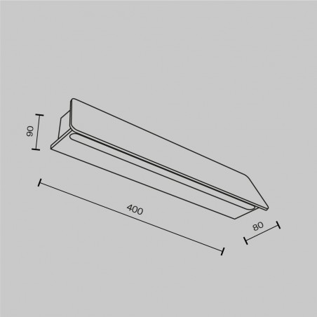 Applique Murale d'exterieur LED Trupp (10W)