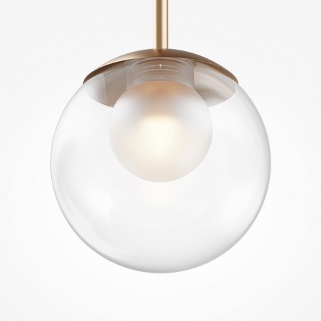 Lampe de plafond Basic Form Transparent