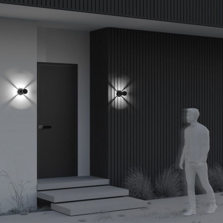 Applique murale d'exterieur LED Vint (9W)