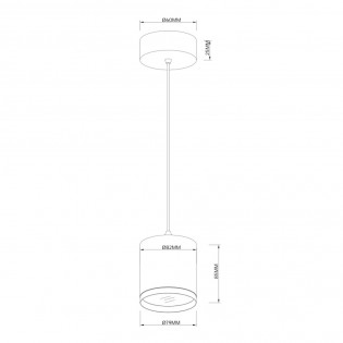 Lampe de plafond Polar