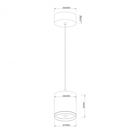 Lampe de plafond Polar