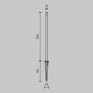 Balise extérieure LED Spear 30 (1W)