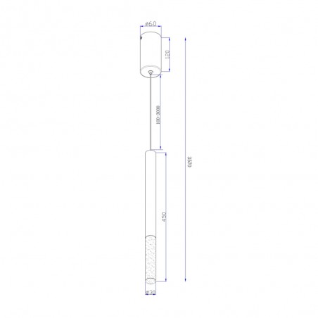 Suspension LED Pro Shade (6W)