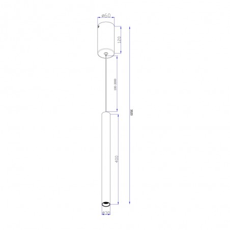 Suspension LED Pro Base (6W)