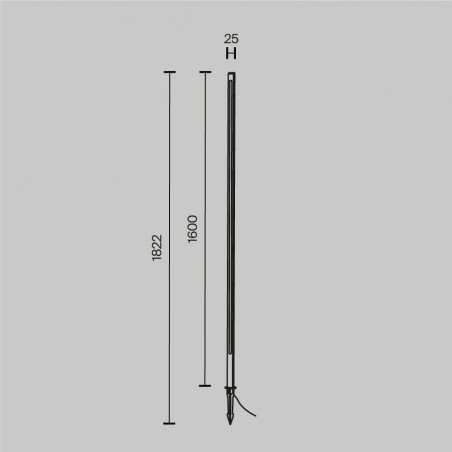 Balisé de exterieur LED Pole (24W)