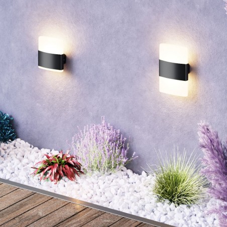 Applique Murale d'exterieur LED Rom (12W)
