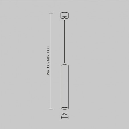 Lampe de plafond Focus LED 3000K (12W)