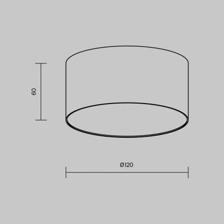 Plafonnier LED Zon (12W)