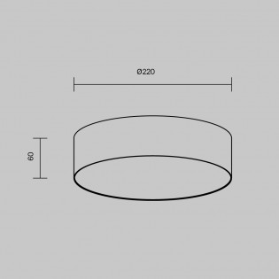 Plafonnier LED Zon (24W)