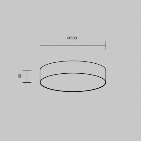 Plafonnier LED Zon (36W)