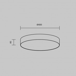 Plafonnier LED Zon (90W)
