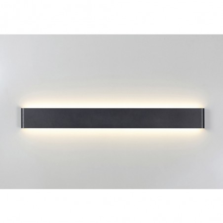 Aplique de pared LED Egeo Negro (20W)