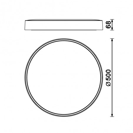 Plafón de techo LED Cumbuco II CCT (40W)