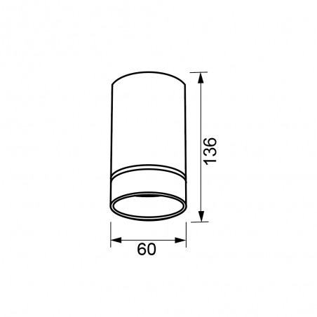 Foco de superficie Split