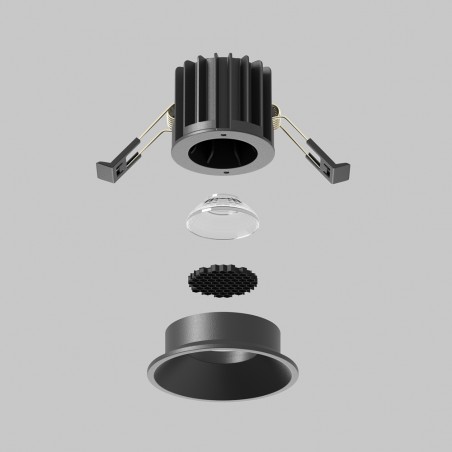 Encastré de plafond LED Round (7W)