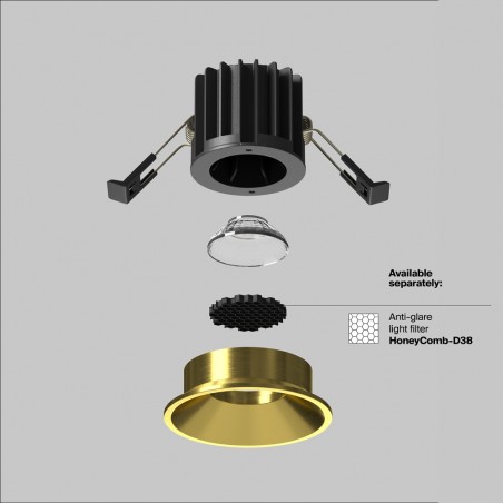 Encastré de plafond LED Round (12W)