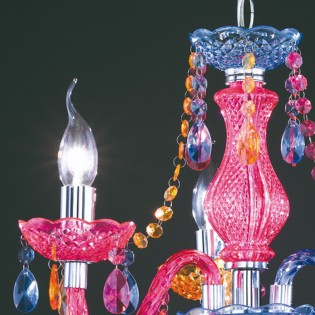 Lustre Lüster Multicolore (3 lumières)