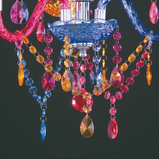 Lustre Lüster Multicolore (3 lumières)