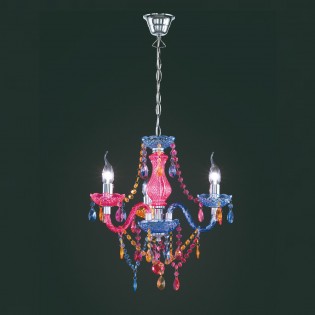 Lustre Lüster Multicolore (3 lumières)
