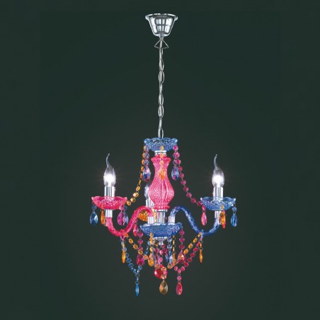 Lustre Lüster Multicolore (3 lumières)