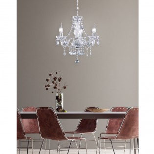 Lustre Lüster Transparent (3 lumières)