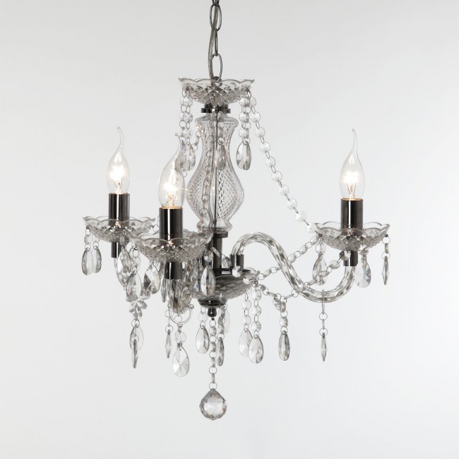 Lustre Lüster Transparent (3 lumières)