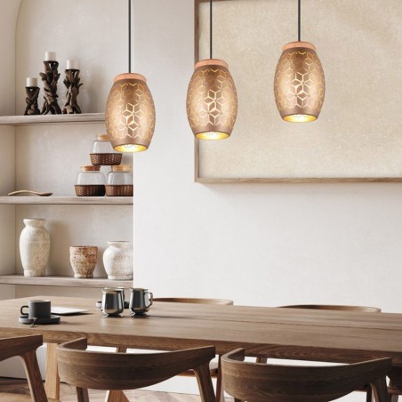 Lampe de plafond Bidar (3 lumieres)