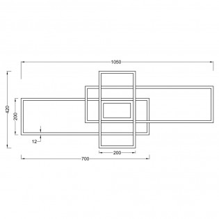 Plafonnier LED Irvine CCT Dim (60W)