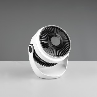 Ventilateur de table rechargeable LED Tempest (1W)