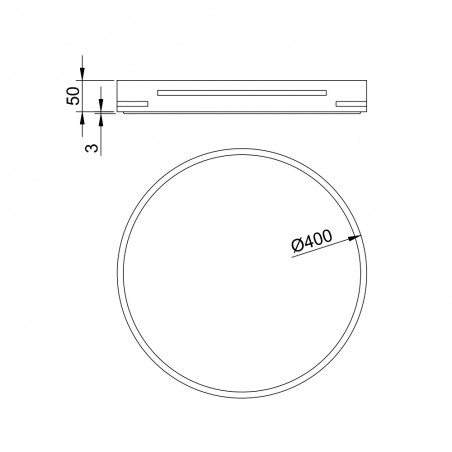 Plafonnier LED Tacoma Dim (24W)