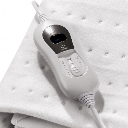 Chauffe-sous-couverture électrique double Bienestar 3 niveaux 150x80cm. (60W)