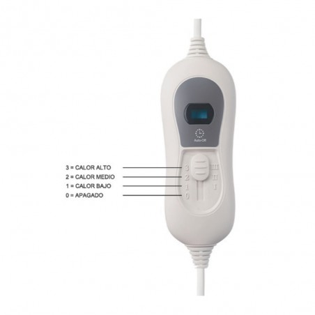 Chauffe-pieds électrique Relax 3 niveaux (100W)
