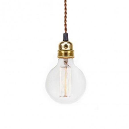 Lampe de plafond Bulb Brun