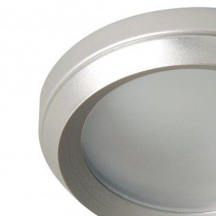 Spot encastrable BASIC Aluminium fixé verre sablée