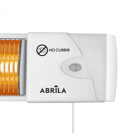 Radiateur électrique à quartz 2 éléments Africa (1200W)