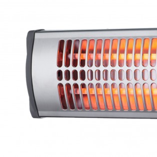 Radiateur électrique à quartz 2 éléments Tioman (1200W)