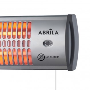 Radiateur électrique à quartz 2 éléments Tioman (1200W)