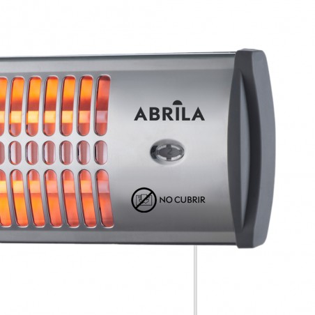 Radiateur électrique à quartz 2 éléments Tioman (1200W)