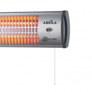 Radiateur électrique à quartz 2 éléments Tioman (1200W)