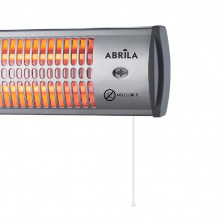 Radiateur électrique à quartz 2 éléments Tioman (1200W)