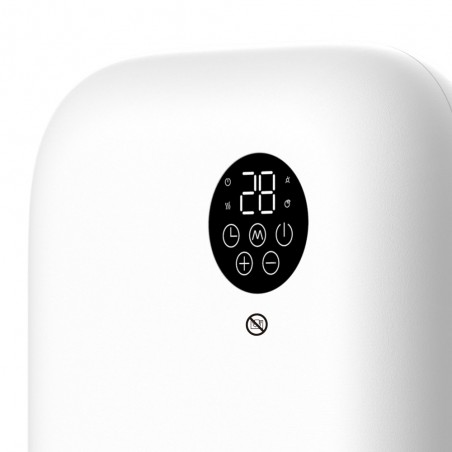 Chauffage ventilateur mural pour bains Andorre (2000W)