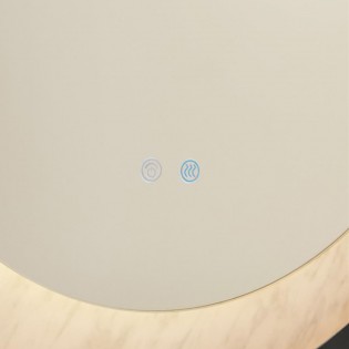 Miroir de salle de bain avec LED Luxo (17W)