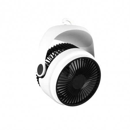Ventilateur de table rechargeable LED Tempest (1W)