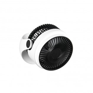 Ventilateur de table rechargeable LED Tempest (1W)