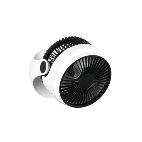 Ventilateur de table rechargeable LED Tempest (1W)