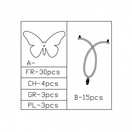 Plafonnier Butterfly