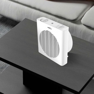 Chauffage électrique 2 puissances et thermostat Malte (2000W)