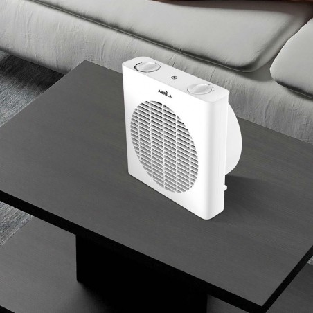 Chauffage électrique 2 puissances et thermostat Malte (2000W)