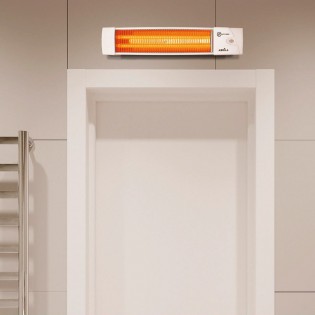 Radiateur électrique à quartz 2 éléments Africa (1200W)